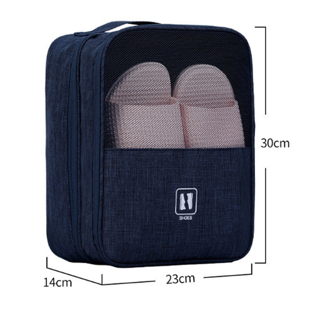 3 Layers Travel Shoe Bag